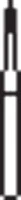 NeoDiamond® Disposable Diamond Bur, FG, Fine, Pointed Cone, Pit & Fissure, #858 (1300FS), 0.8 mm Diameter, 3.0 mm Length, 25/Pkg