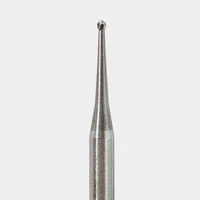 NeoBurr® Operative Carbide Bur, FG, Round #1/4, 0.5 mm Diameter, 0.4 mm Length, 50/Pkg