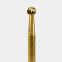 NeoBurr® Trimming and Finishing Carbide Bur, FG, 12-Blade, Round, #7006, 1.8 mm Diameter, 3.7 mm Length, 25/Pkg, NB-7006
