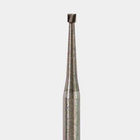 NeoBurr® Operative Carbide Bur, FG #34, Inverted Cone, 0.8 mm Diameter, 0.6 mm Length, 50/Pkg
