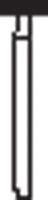 NeoDiamond® Crown/Bridge & Operative Diamond Burs – FG, Wheel, Coarse, Green, # 909, 25/Pkg - 4.2 mm Diameter, 1.5 mm Length