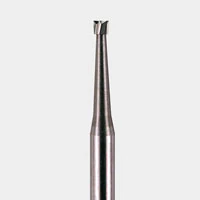 NeoBurr® Operative Carbide Bur, Inverted Cone #35, Friction Grip Short Shank, 1.0 mm Diameter, 0.8 mm Length, 50/Pkg