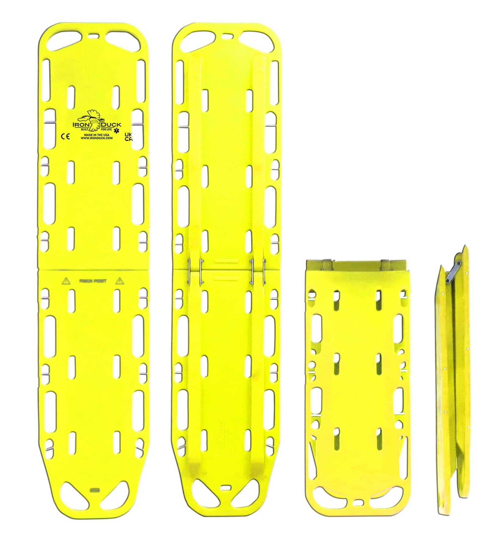 Fleming Industries Ultra Space Saver Spine Backboard with Pins, Adult