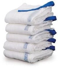 Laparotomy Sponge with Ring, 18x18", Sterile, Non-Woven, X-Ray Detectable, White