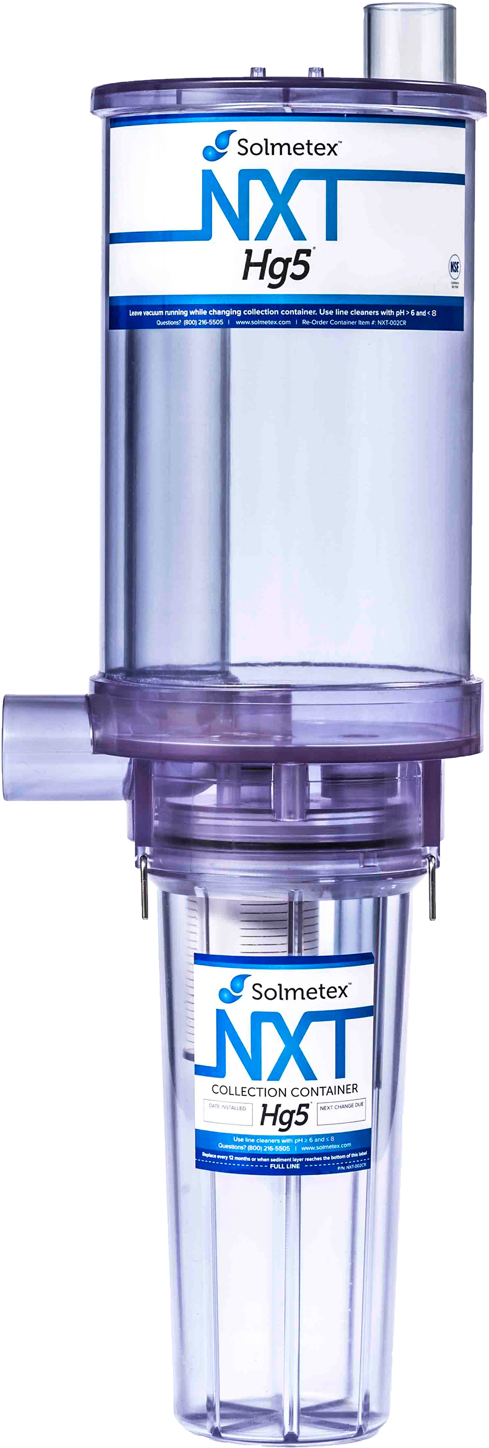 Solmetex NXT Hg5 Amalgam Separator, 1/Pk, NXT-HG5-001