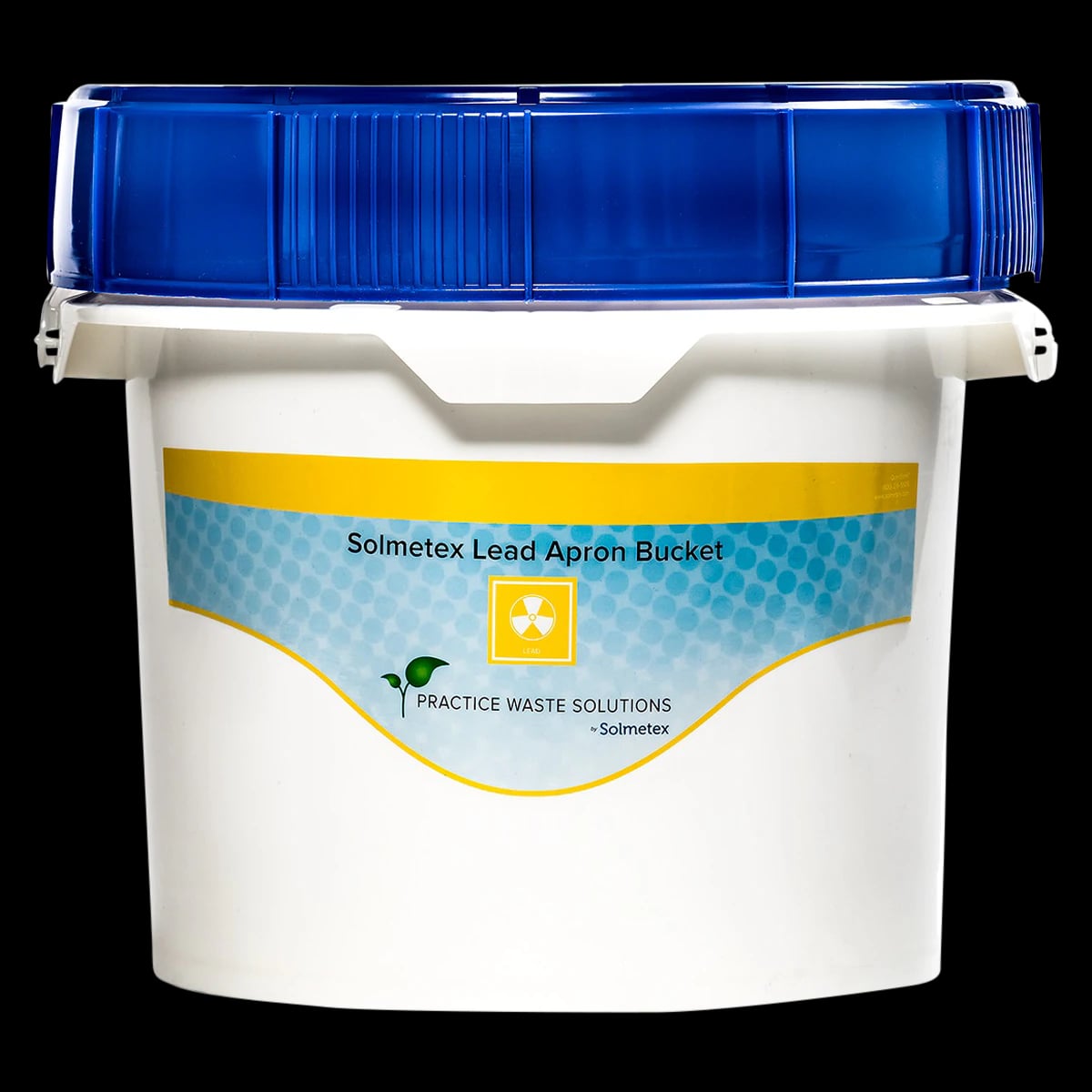 Solmetex Lead Apron Bucket, 2.5 Gallon, PWS-LB-A