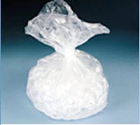 Crown Poly Heavy Duty Ice Bags, 15" x 20", Clear Plastic, 1 Bag