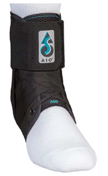 ASO Ankle Stabilizer Brace, Adult, Ballistic Nylon, 16" Up, Size 3X-Large