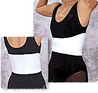 Scott Specialties Belt Rib Elastic, White Rib, Size Medium (30-36")