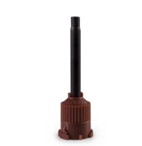 Parkell Brown Base Mixing Tips for 10mL Cartridge, 30/Pkg