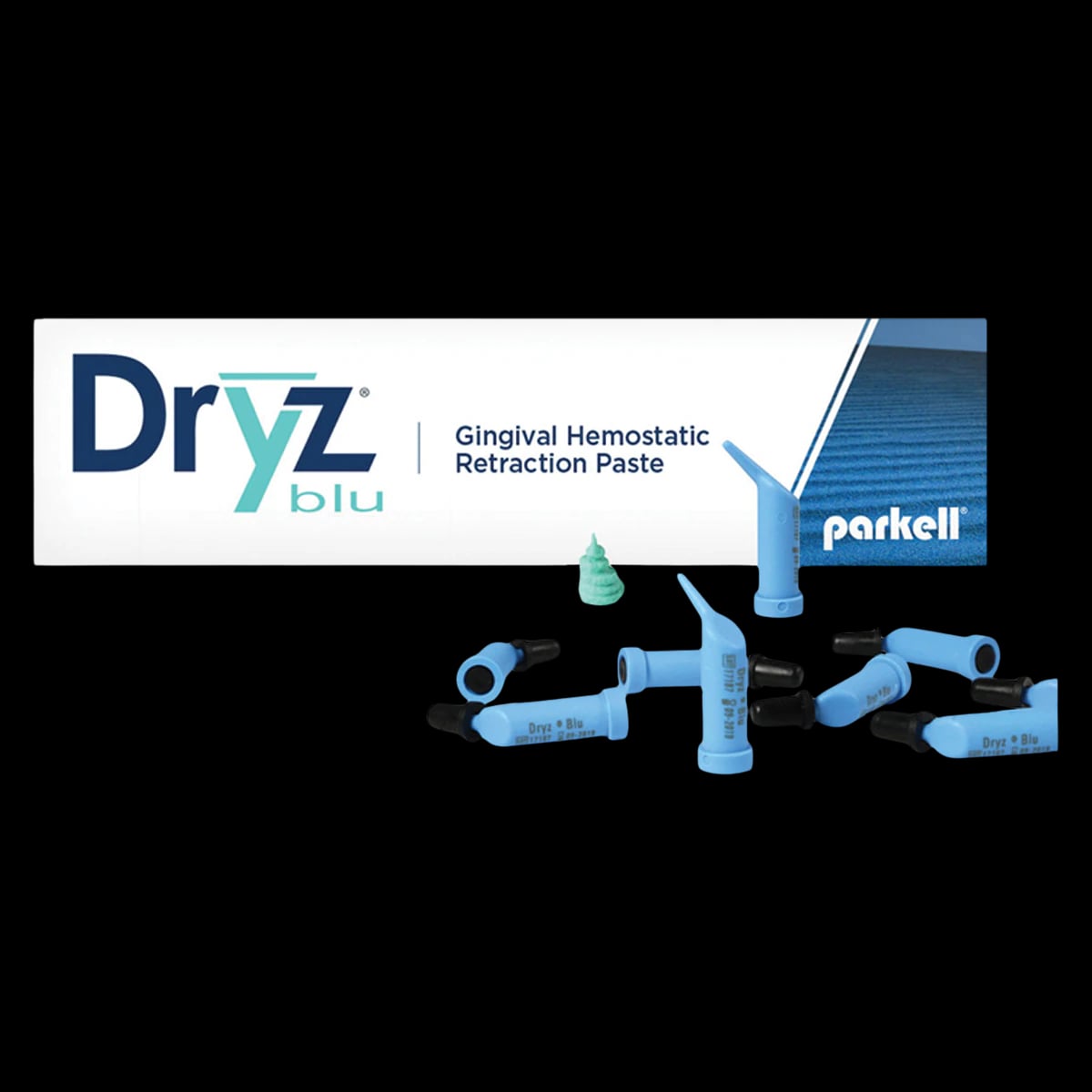 Parkell Dryz Blu Hemostatic Retraction Paste, Unit Dose Capsules, 0.24 g, 30/Pk, S187