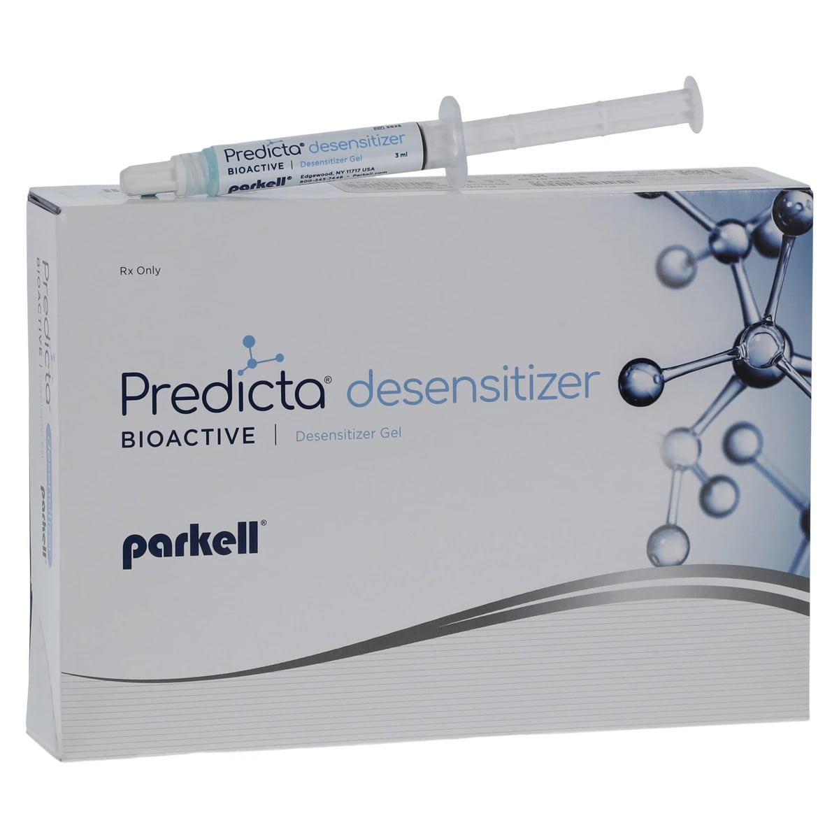 Predicta® Bioactive Desensitizer Gel Single Syringe Kit, 3 mL Syringe with 10 Applicator Tips & 15 Applicator Brushes, S626