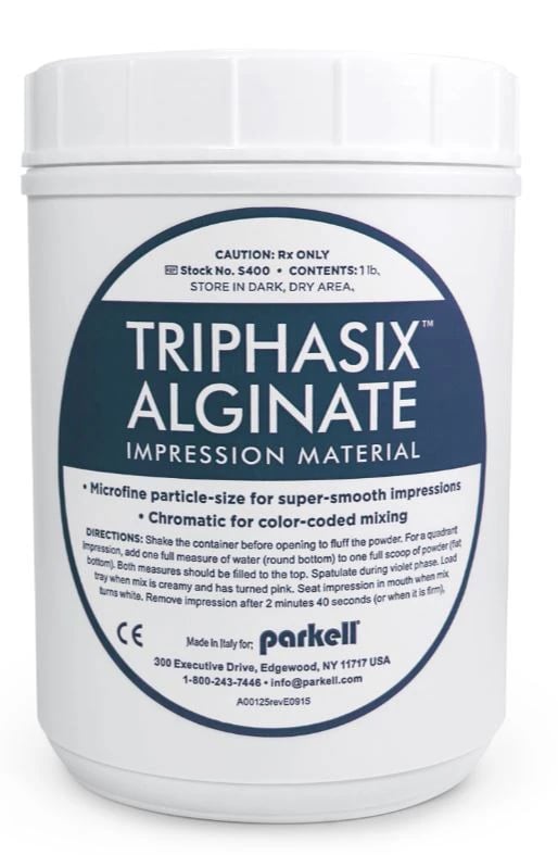 TriPhasix Chromatic Alginate Refill, French Vanilla, 10 lb Package, S402