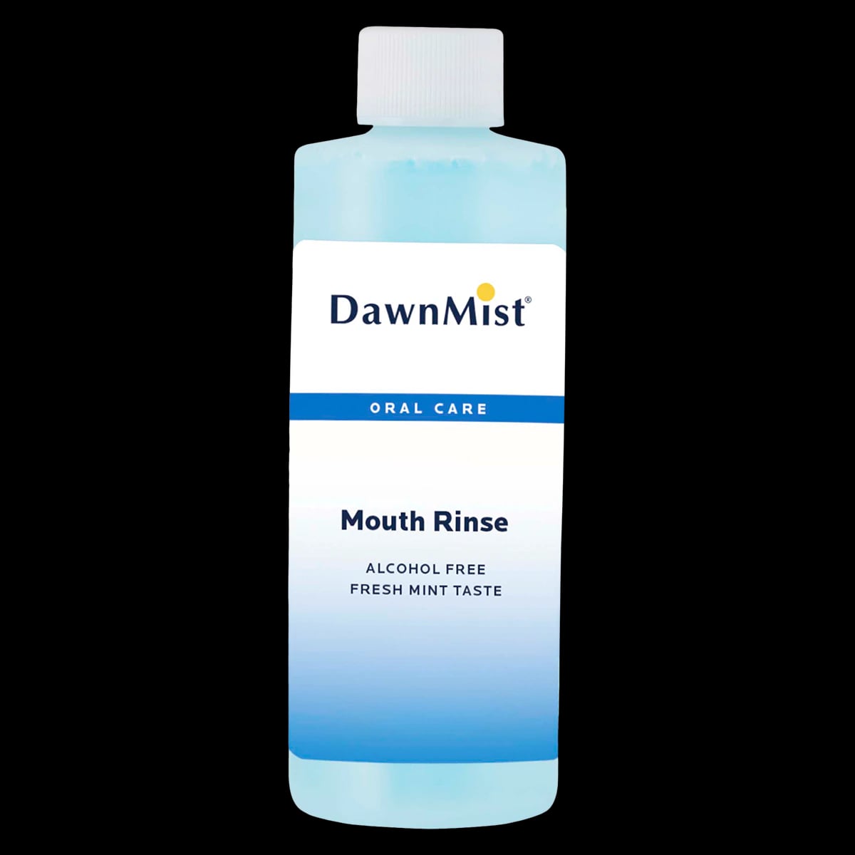 Dukal DawnMist Fresh Mint Mouth Rinse, 2 oz, No Alcohol, 144/Case