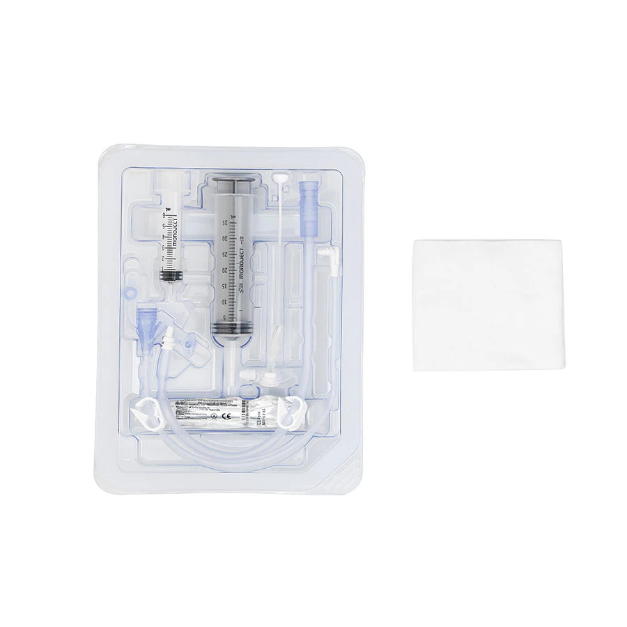 MIC-KEY Low Profile Gastrostomy Feeding Tube Kit, 16 Fr, 5 mL Balloon, 1.7 cm Stoma Length, Sterile