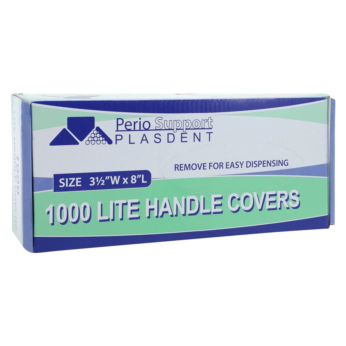 Plasdent Lite Handle Cover, 3.5" W x 8" L, Clear, 1000/Box, PS328