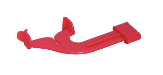 XCP-DS® Sensor Holder for Dent-X EVA+ Digital Sensor, #2 Vertical Bitewing, Red, 3/Pkg, 552118