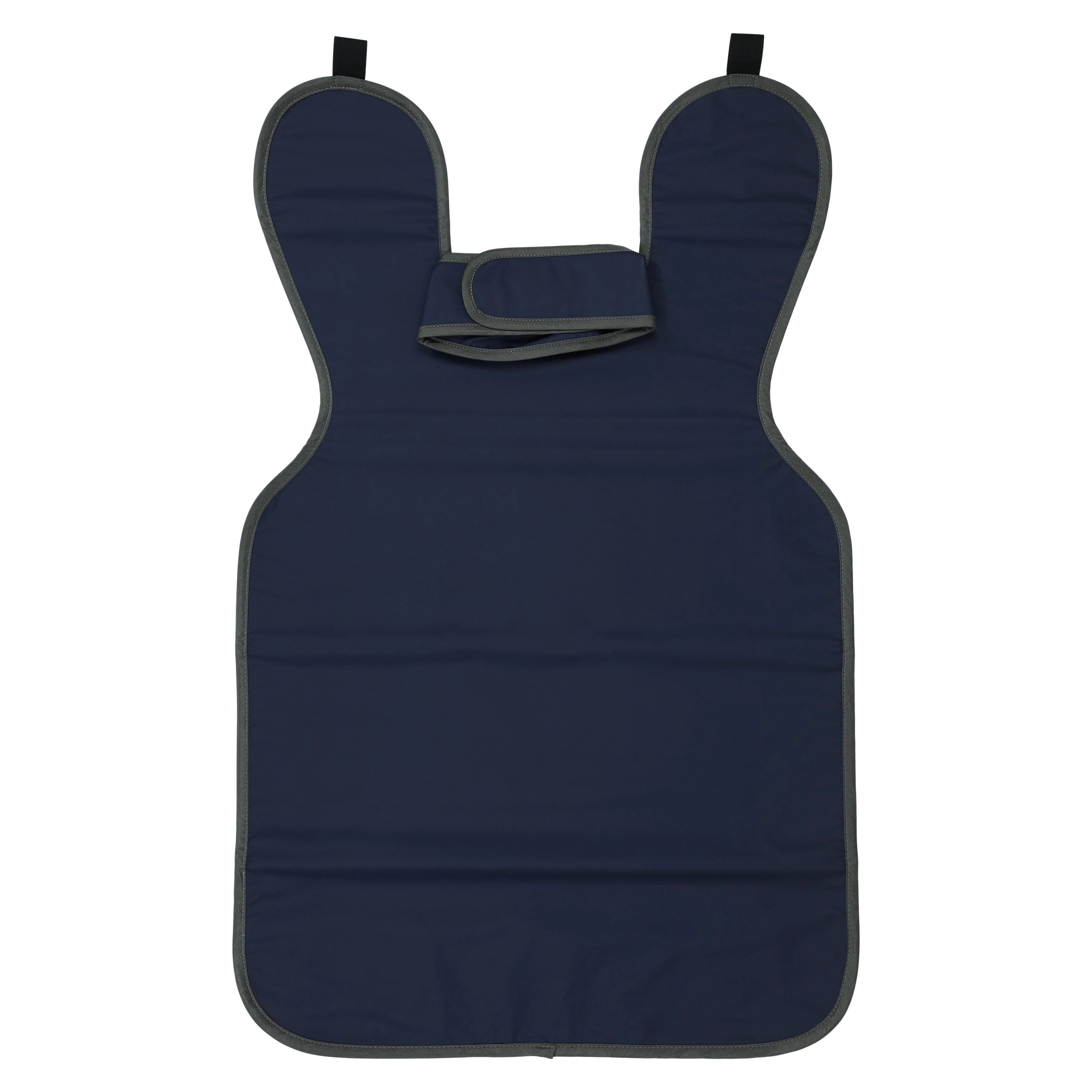 Soothe-Guard Lead-Lined X-Ray Apron with Collar, 0.35 mm Lead Equivalency, Adult Universal, Navy Blue, 661805000