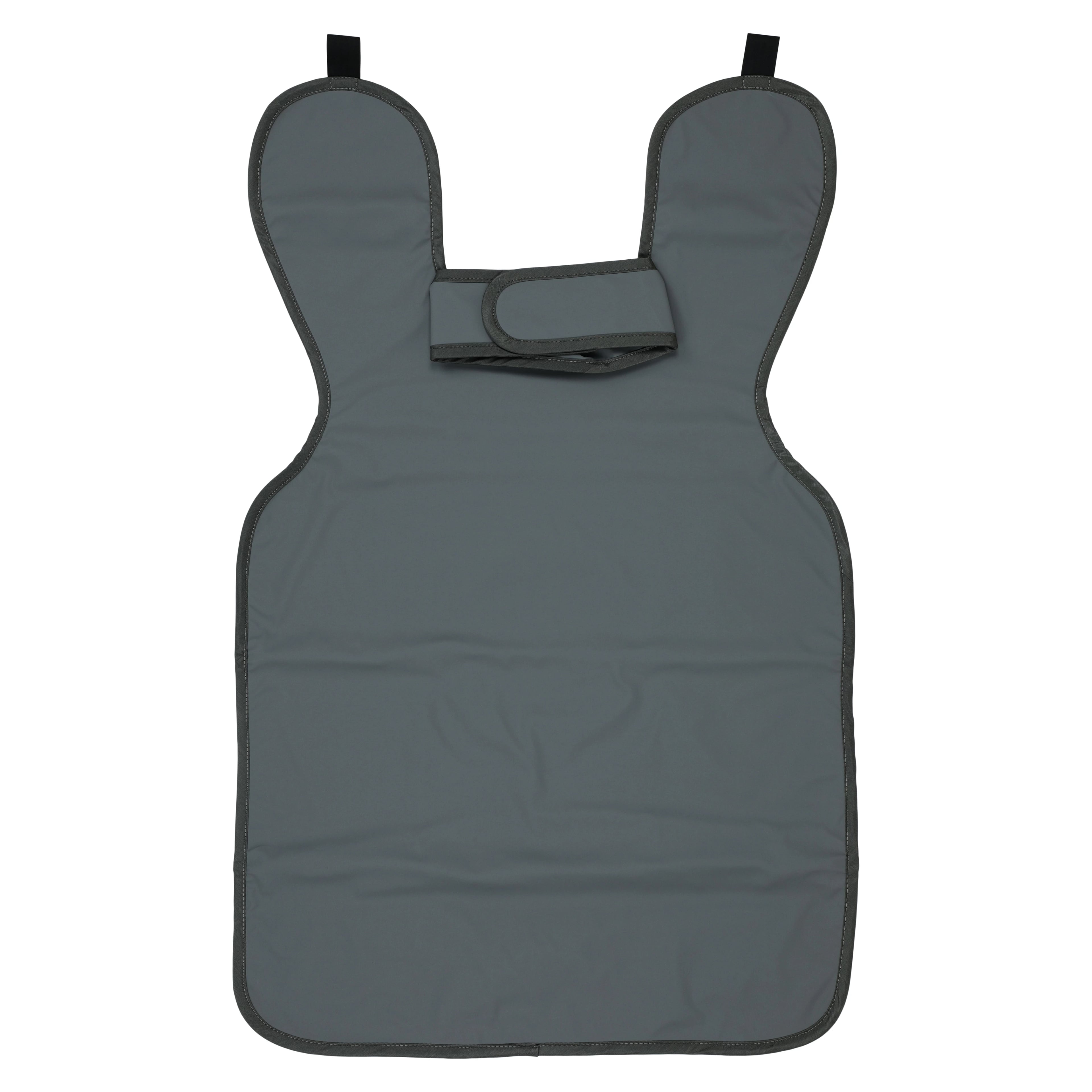 Soothe-Guard Lead-Lined X-Ray Apron with Collar, 0.35 mm Lead Equivalency, Adult, Cool Gray, 662005000