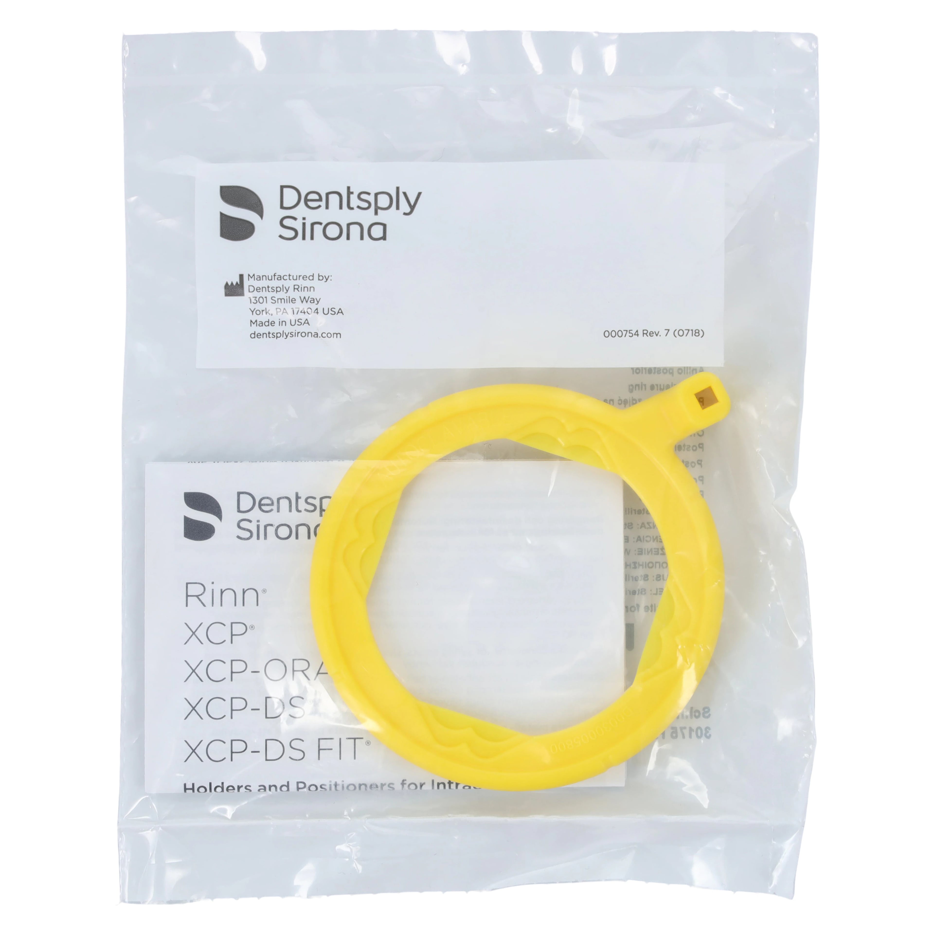 XCP/BAI Posterior Aiming Ring, Yellow, 1/Pk, 54-0860