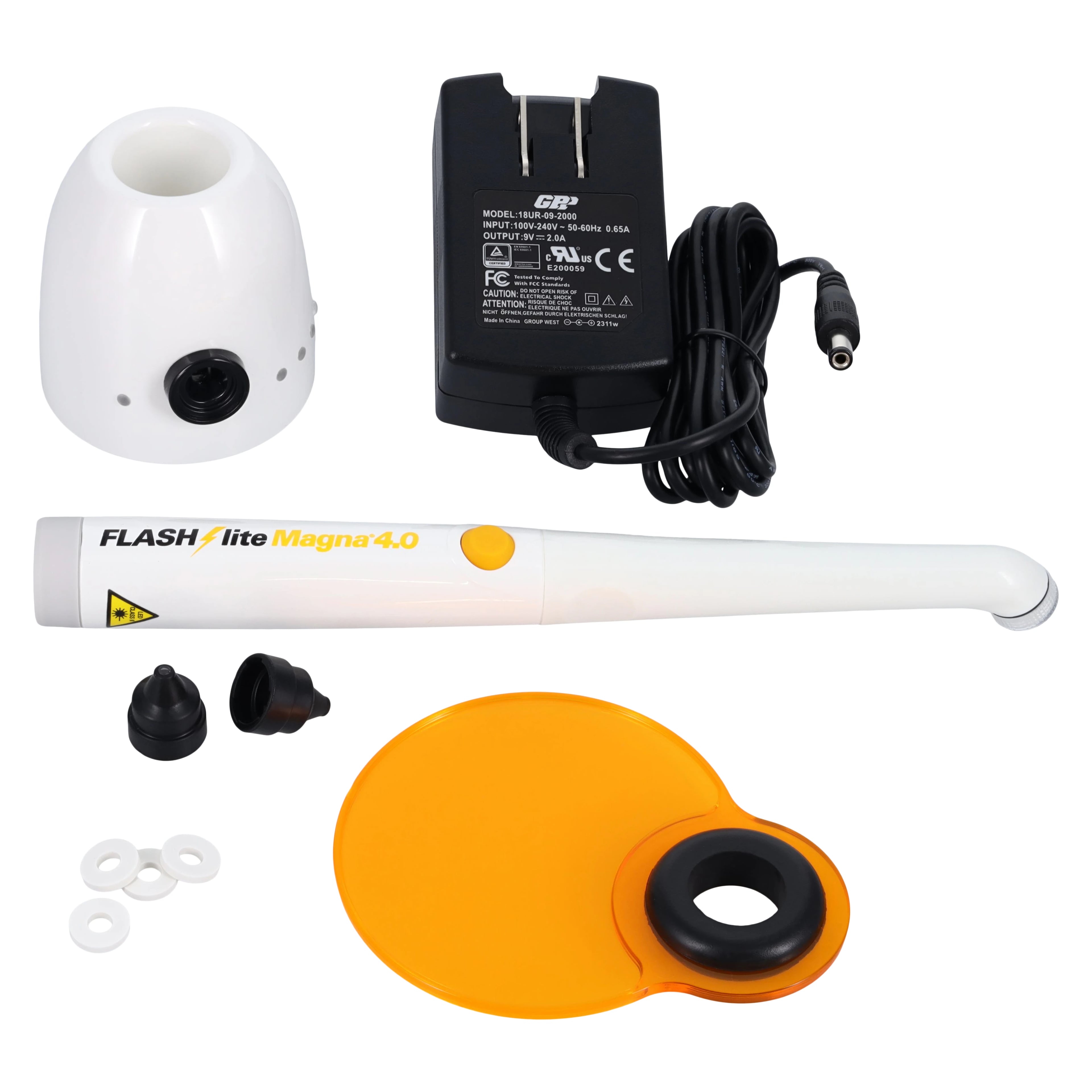 DenMat FLASHlite Magna 4.0 LED Dental Curing Light, White, Cordless, CR1079