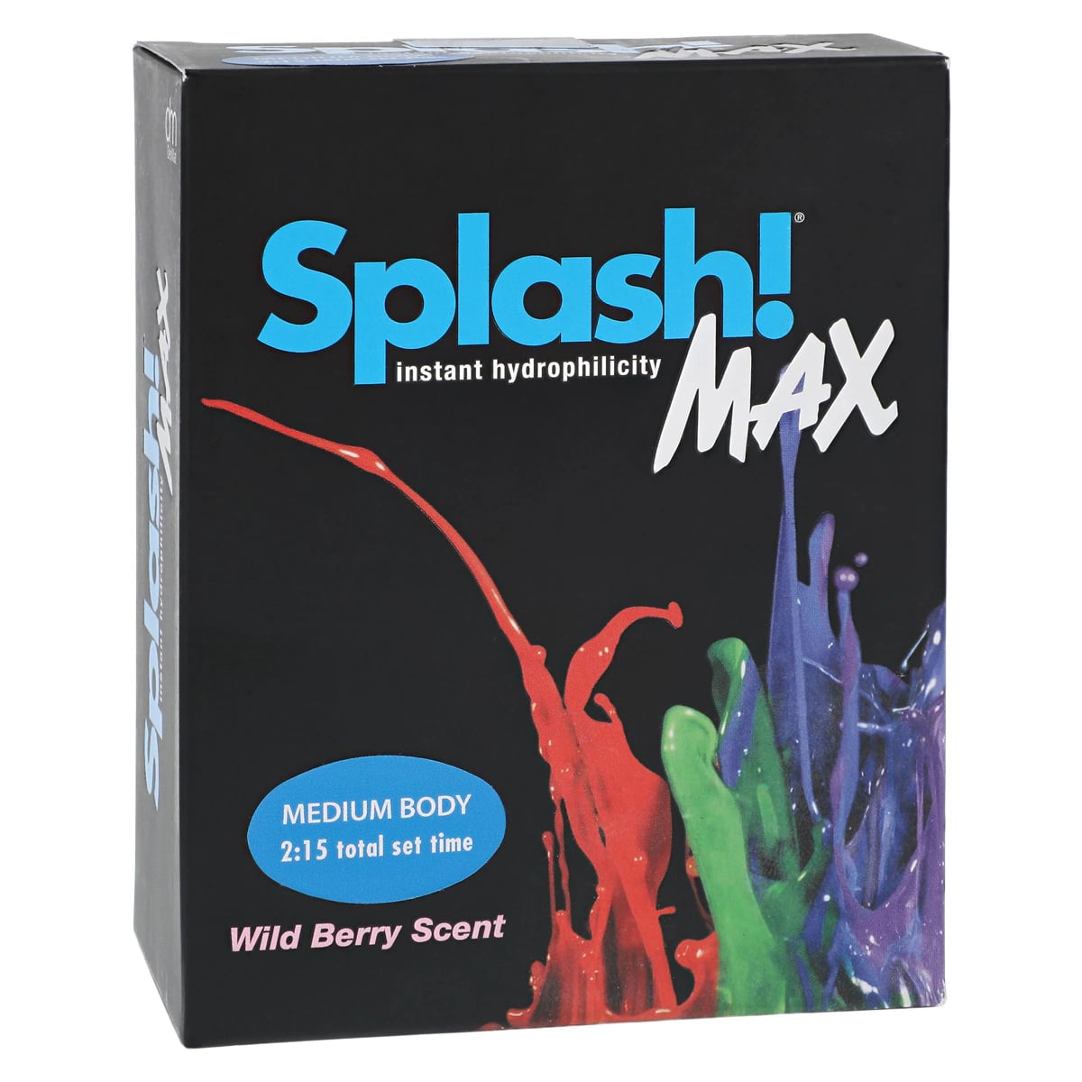 Splash Max Half-Time Set VPS Impression Material, Medium Body, 50 mL Cartridges, Wild Berry, 2/Pk, SPD1615