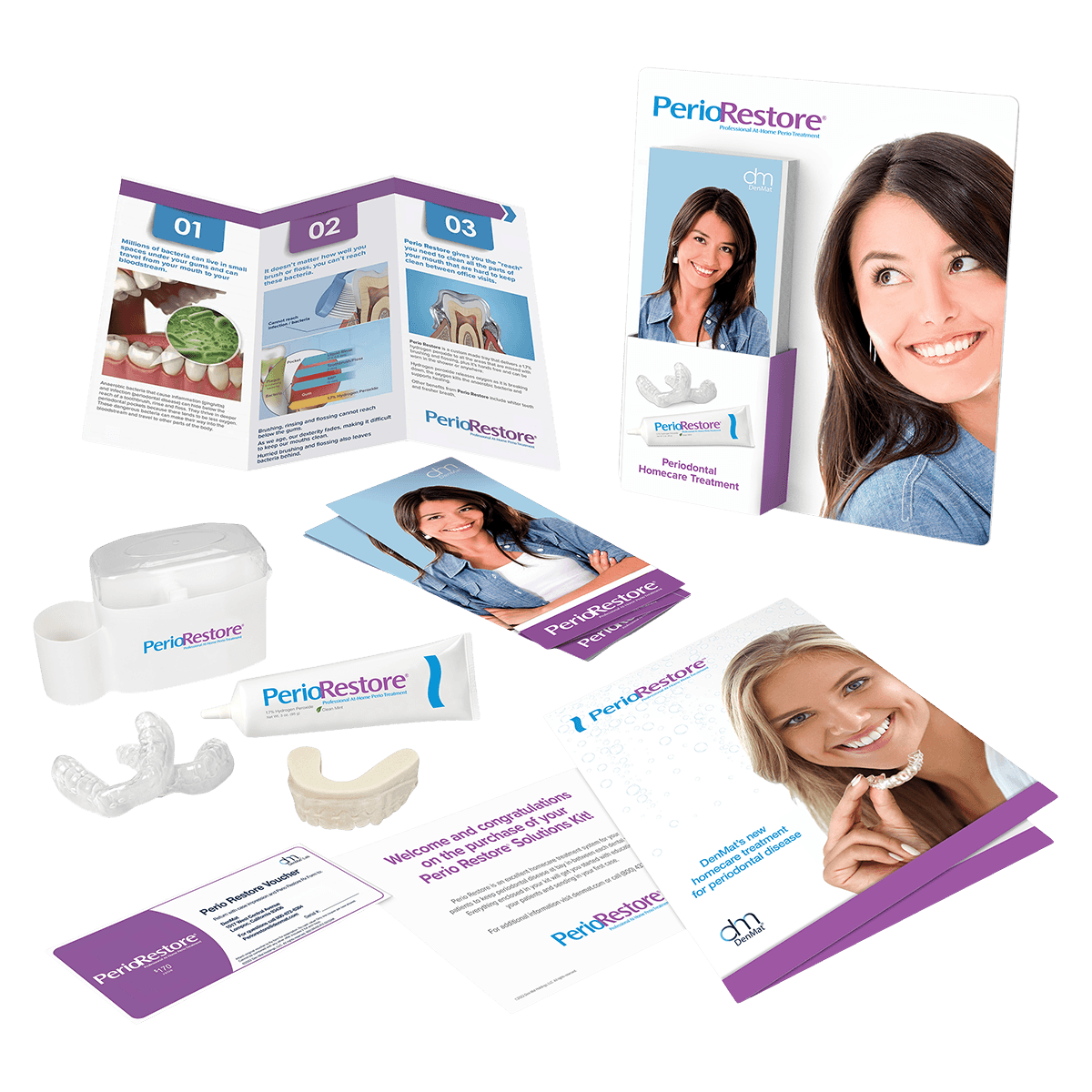 Perio Restore Solution Kit, Hydrogen Peroxide Oral Health Kit