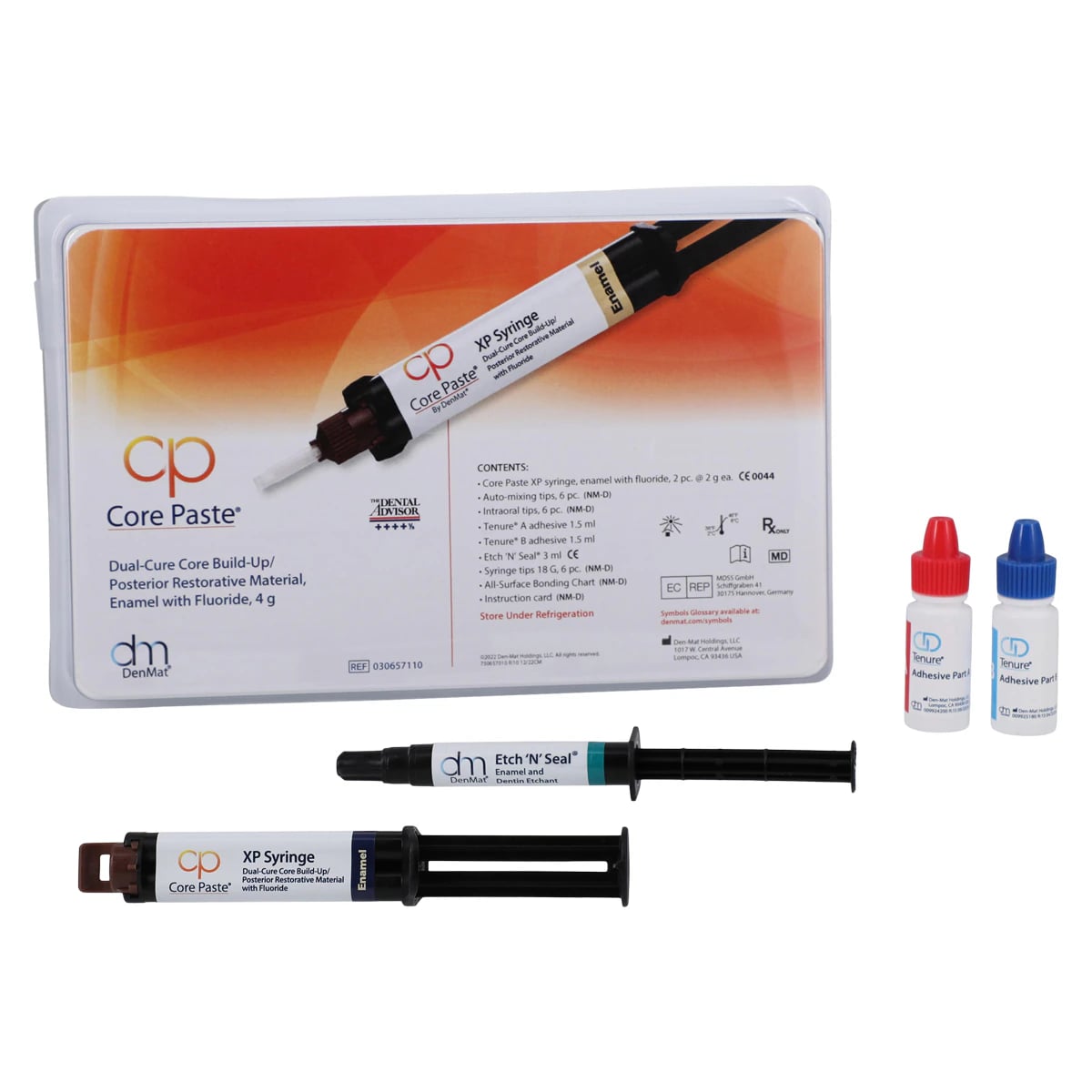 Core Paste XP Enamel w/ Fluoride Dual-Cure Core Build-Up Intro Kit, 2 x 2g Syringes, 030657110