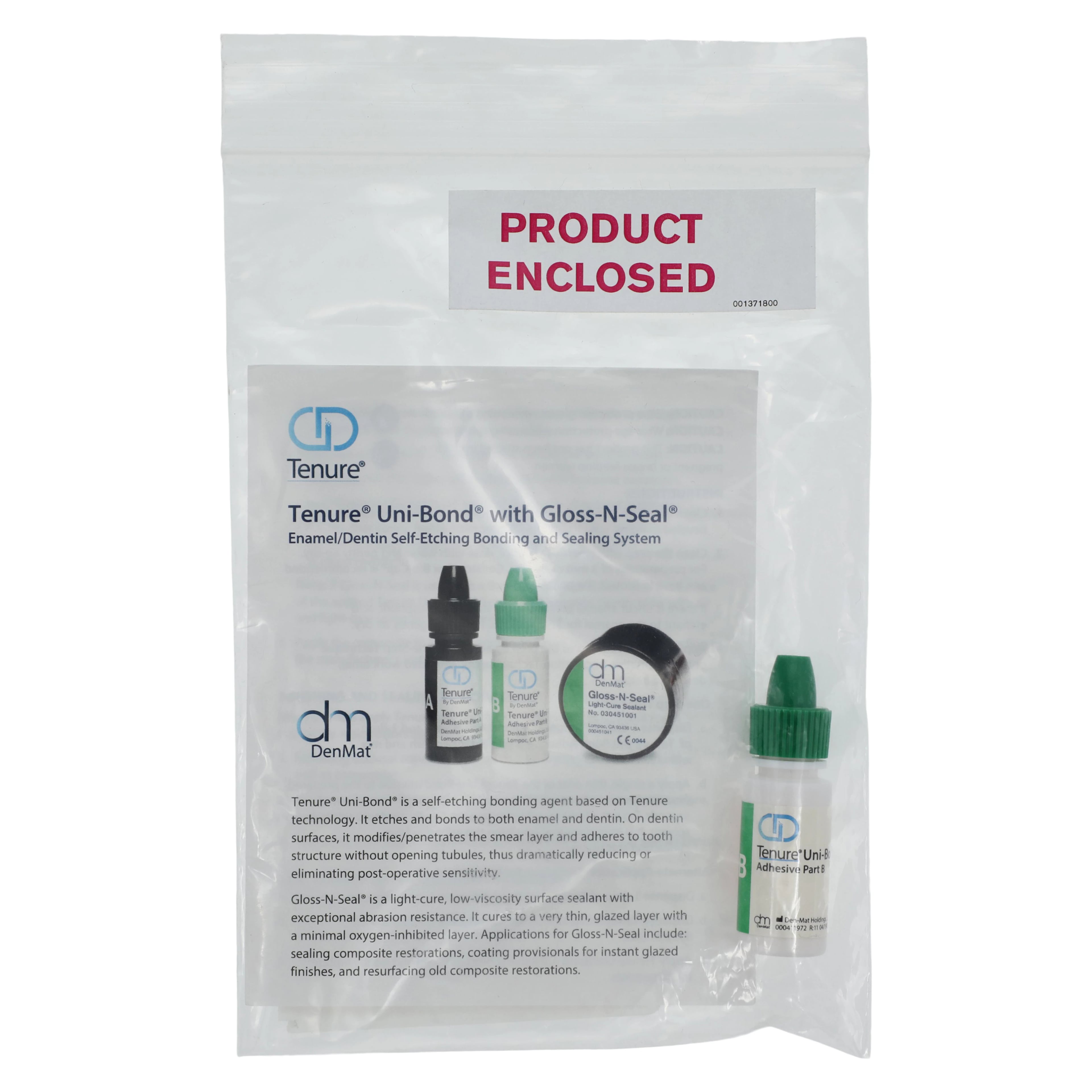 Tenure UniBond Adhesive, Self-Etch, Dual Cure/Self Cure, 6 mL B Refill Bottle