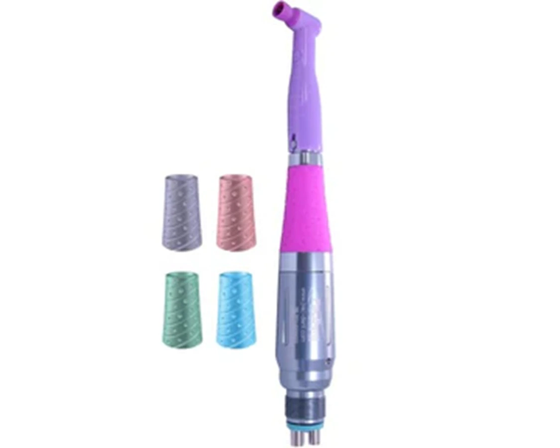 ProMate Hygiene Prophy Handpiece, Air-Driven, with 3 Silicone Grips, HH-100