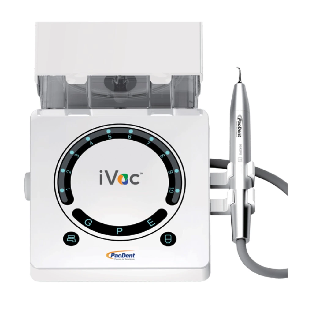 Pac-Dent iVac LED Piezo Ultrasonic Scaler Unit, 25-31 kHz, Portable, 9542PS