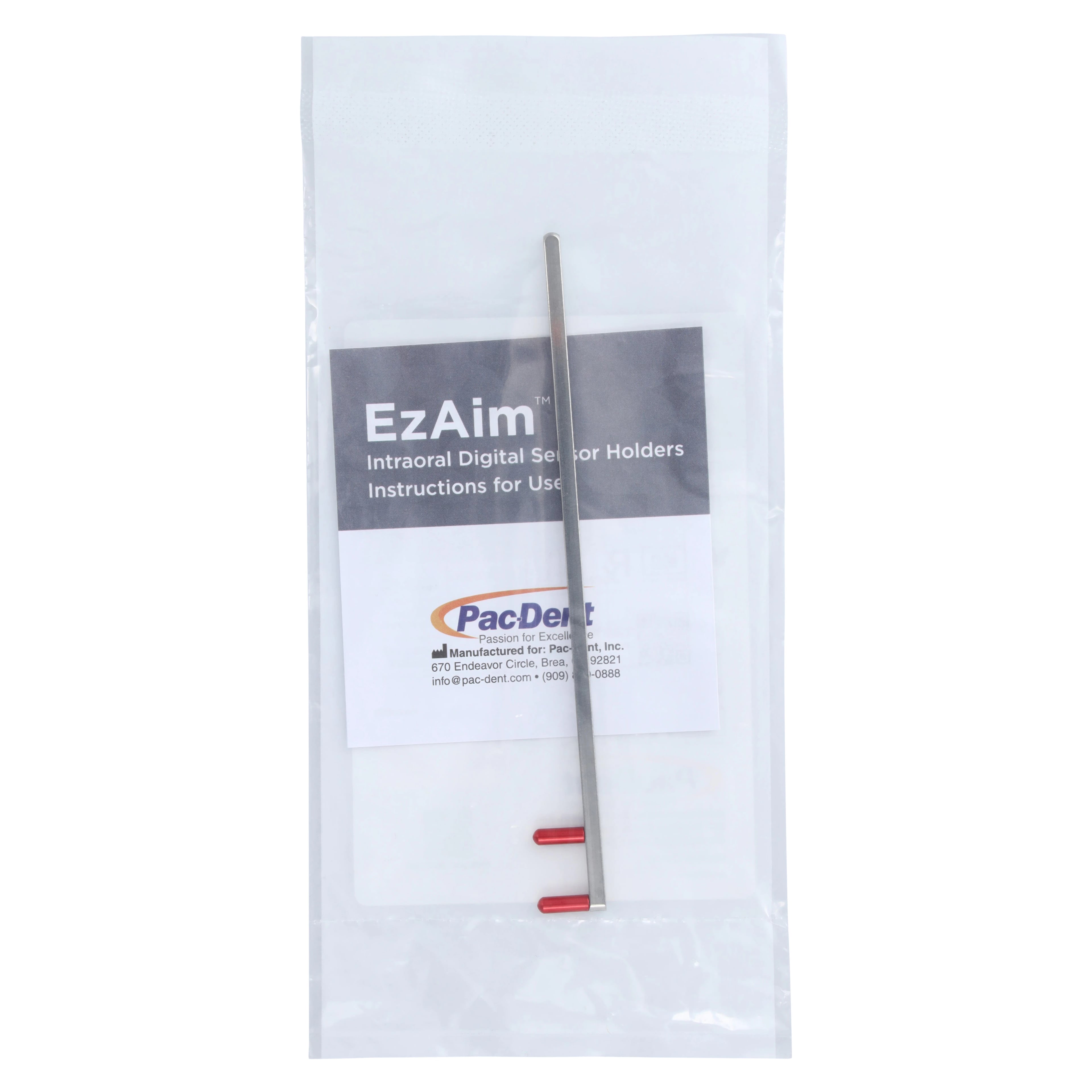 Pac-Dent EzAim Autoclavable Bitewing Positioning Arm, Red, 1/Pack, 131102