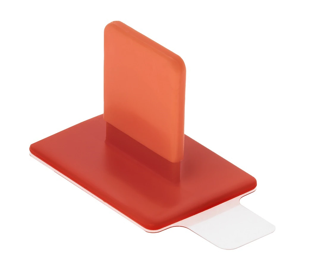 EzAim SoftBite Disposable Adhesive Cushioned Bite Tab Holders, Universal Red, 100/Box, 131115