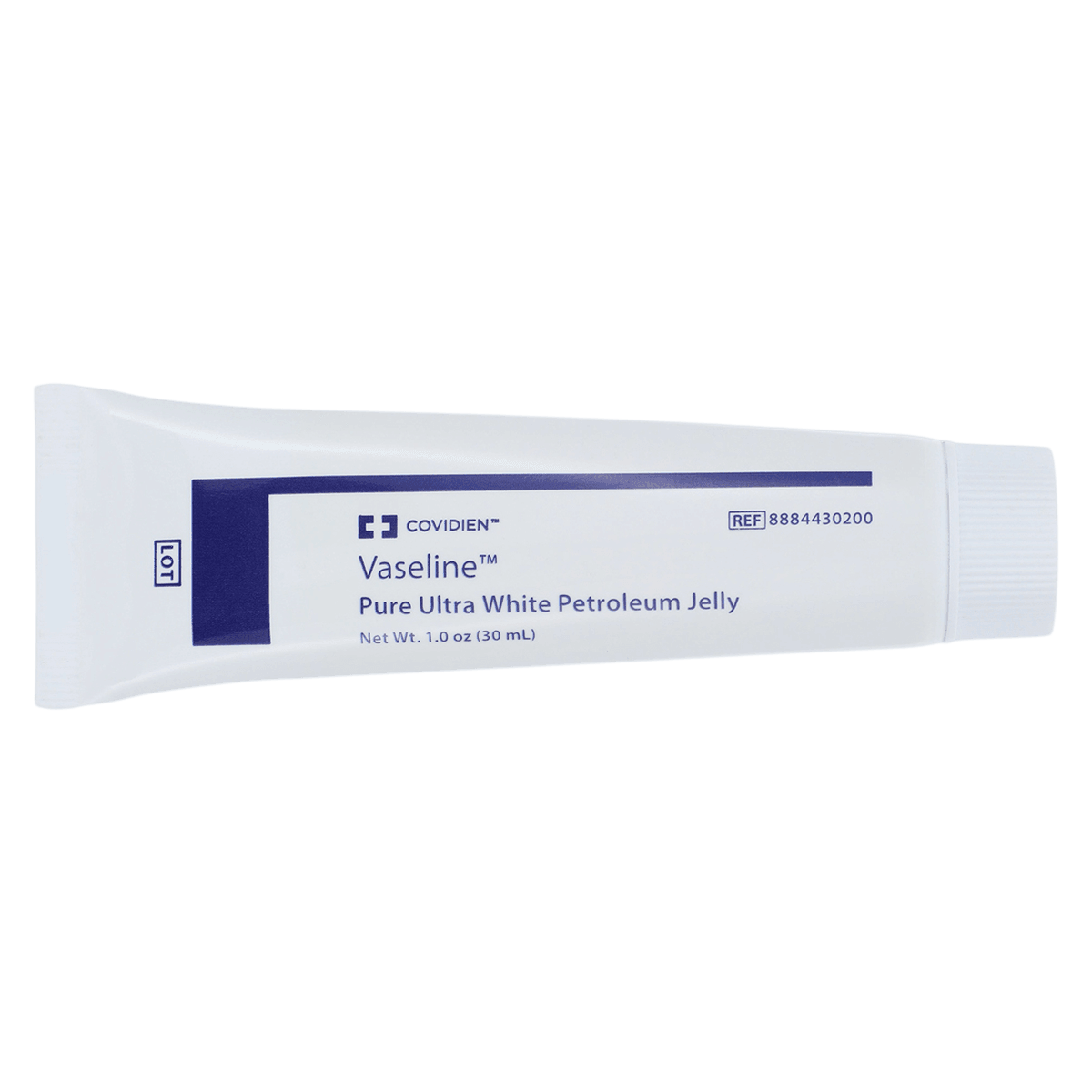 Vaseline Petroleum Jelly White, 1 oz. Tube, 8884430200