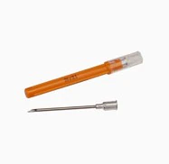 Cardinal Monoject Hypodermic Needle, 25G x 2", Aluminum Hub, Non-Coring, Tri-Beveled, Sterile, Red, Latex-Free, 100/Box