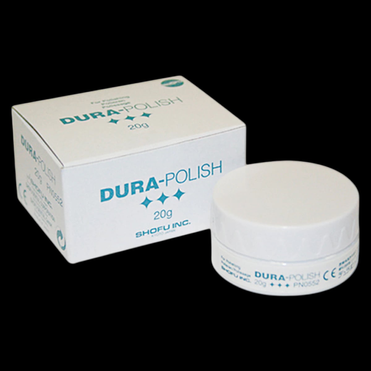 Shofu Dura-Polish Polishing Paste, Aluminum Oxide, 20g Jar