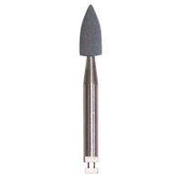 Shofu CeraMaster Coarse Diamond-Impregnated Silicone Polisher, Mini-Point, FG, Coarse Grit, ISO #030, Blue/White, 3/Pkg, 136C