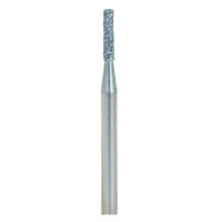Shofu Hybrid Diamond Points FG, Friction Grip, Medium Flat End Cylinder, 4.0 mm, 107-010, 6/Pk