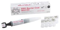 PRG Barrier Coat Mini Kit, Light-Cured Giomer Varnish Desensitizer, 8 Base Units 0.02 mL + 1 Active 0.09 mL + 8 Brushes, 1786