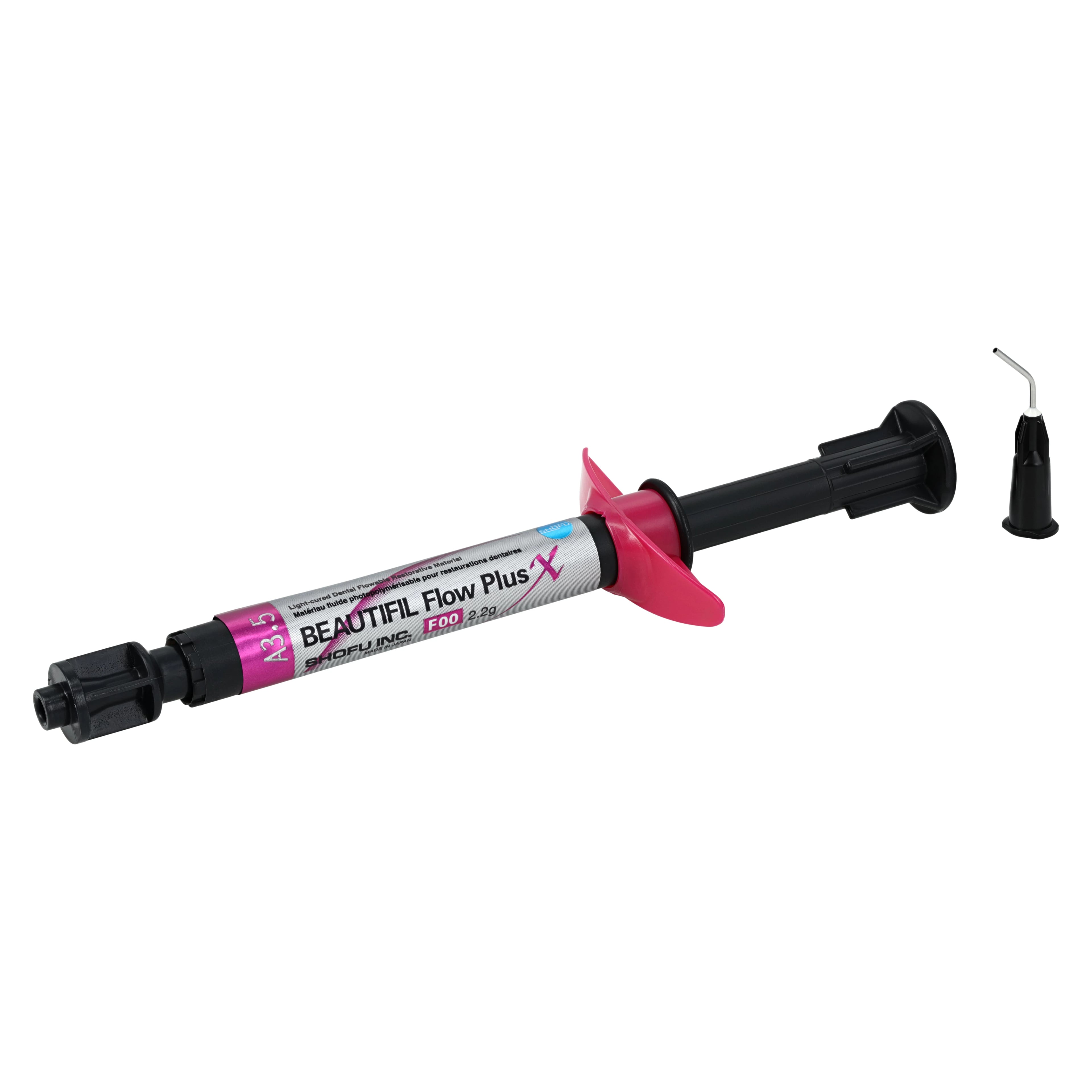 Beautifil Flow Plus X Hybrid Composite Restorative, F00 (Zero Flow), Shade A3.5, 2.2 g Syringe Refill, YN2304