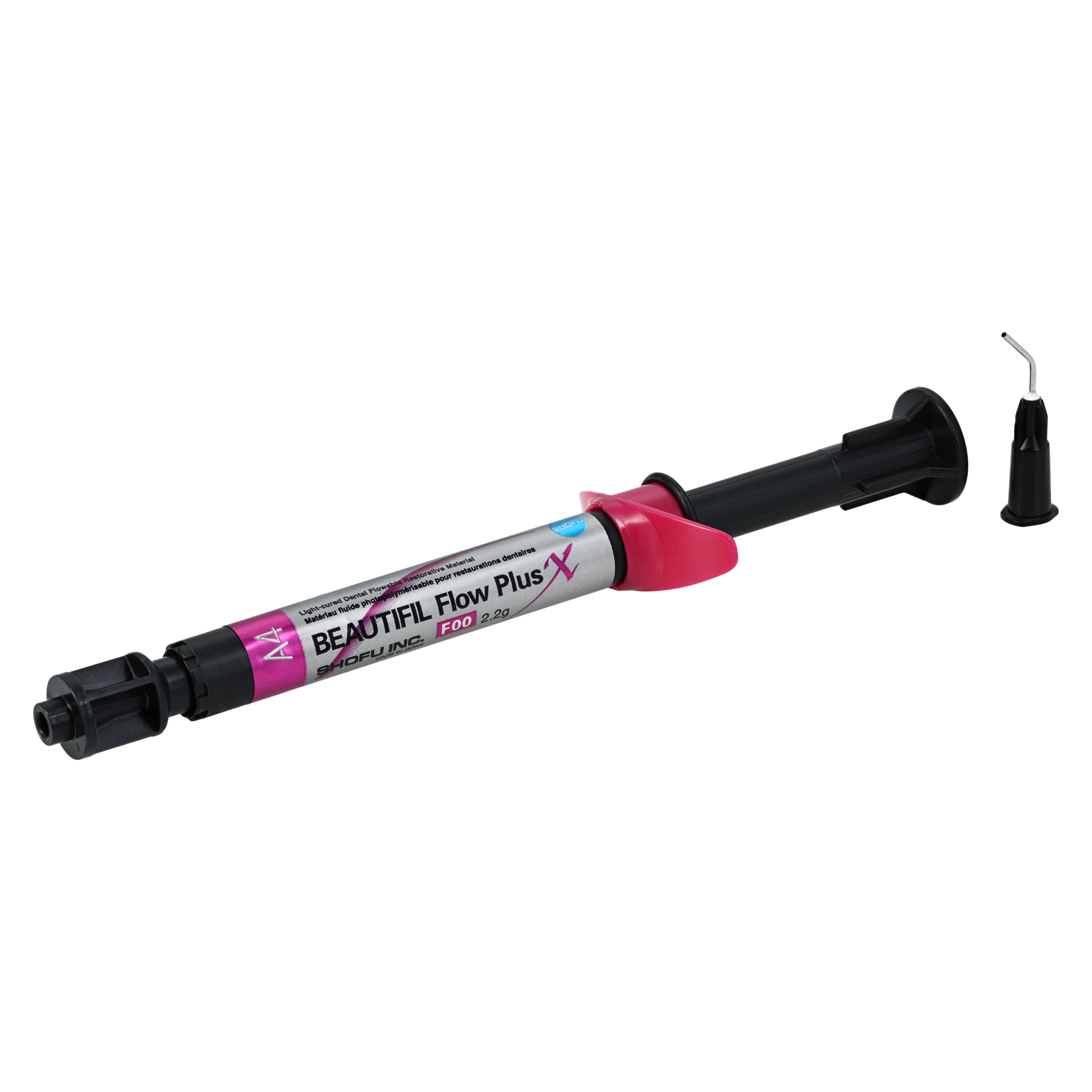 Beautifil Flow Plus X F00 (Zero Flow) Bioactive Flowable Composite, Shade A4, 2.2g Syringe, YN2305