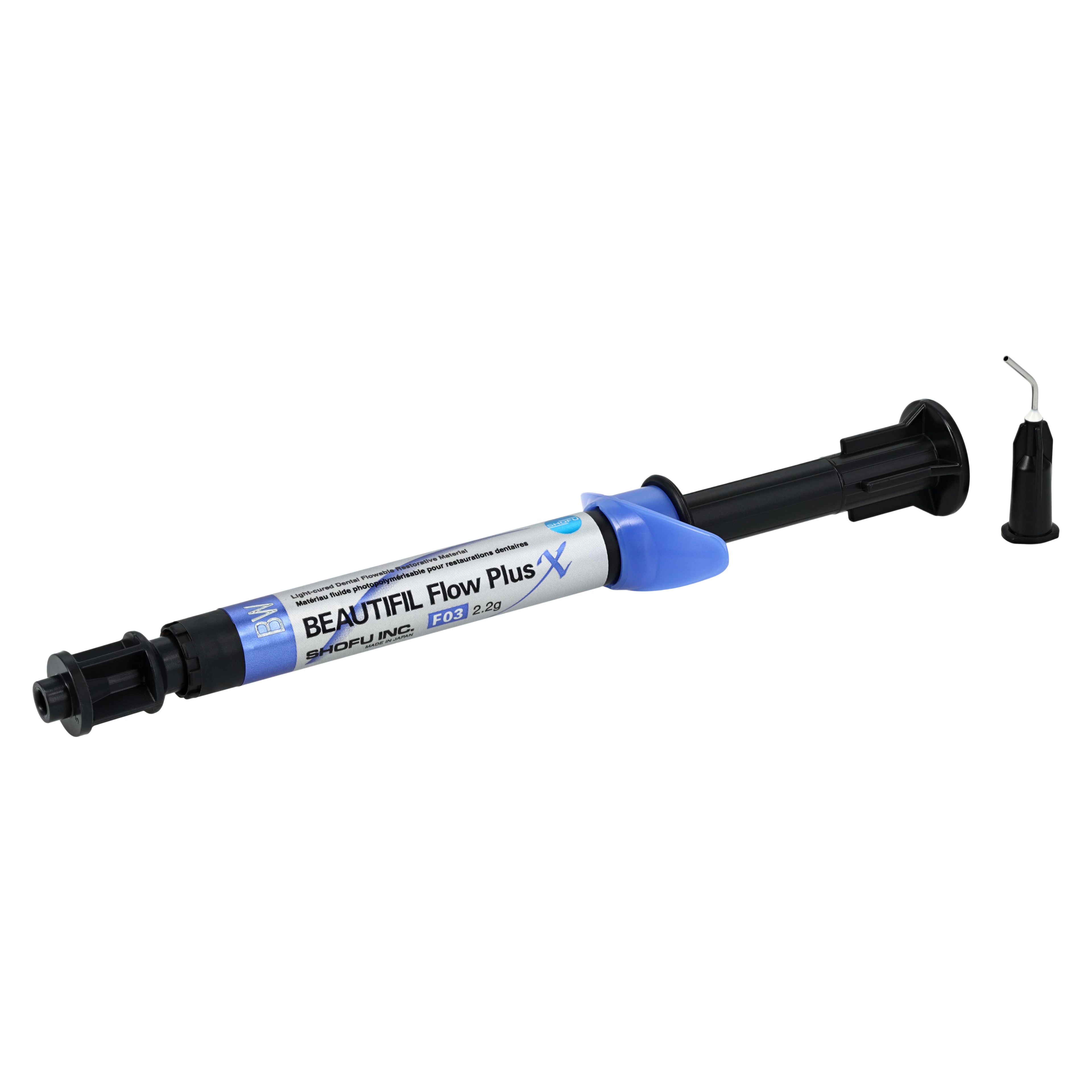 Beautifil Flow Plus X Hybrid Composite, F03 Low Flow, Shade BW, 2.2g Syringe Refill, YN2335