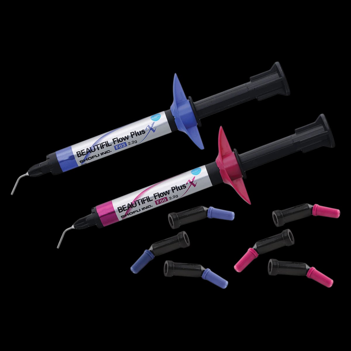 Beautifil Flow Plus X Flowable Composite Tips, F03 (Low Flow), Shade A0.5, 0.21 g, 20/Pkg, Y2420