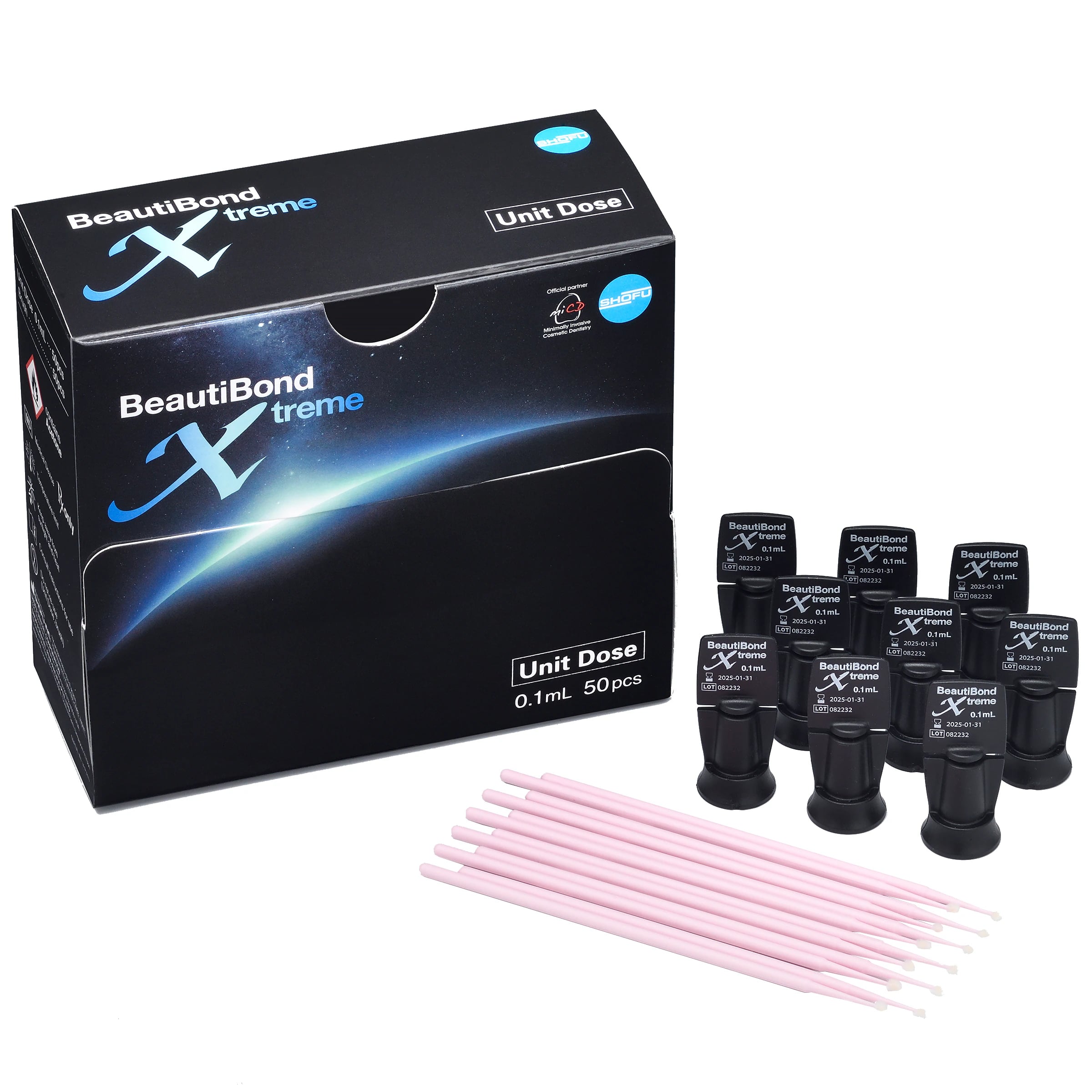 BeautiBond Xtreme Universal Adhesive Unit Dose, 0.1 mL, 50/Pkg, Y2702