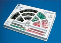 Shofu Super-Snap Rainbow Technique Kit, 180 Disks (100 Standard & 80 Mini), 40 Polystrips, 2 Dura-White Stones, 1 CompoSite Fine Midi-Point, 4 CA Mandrels, 0500