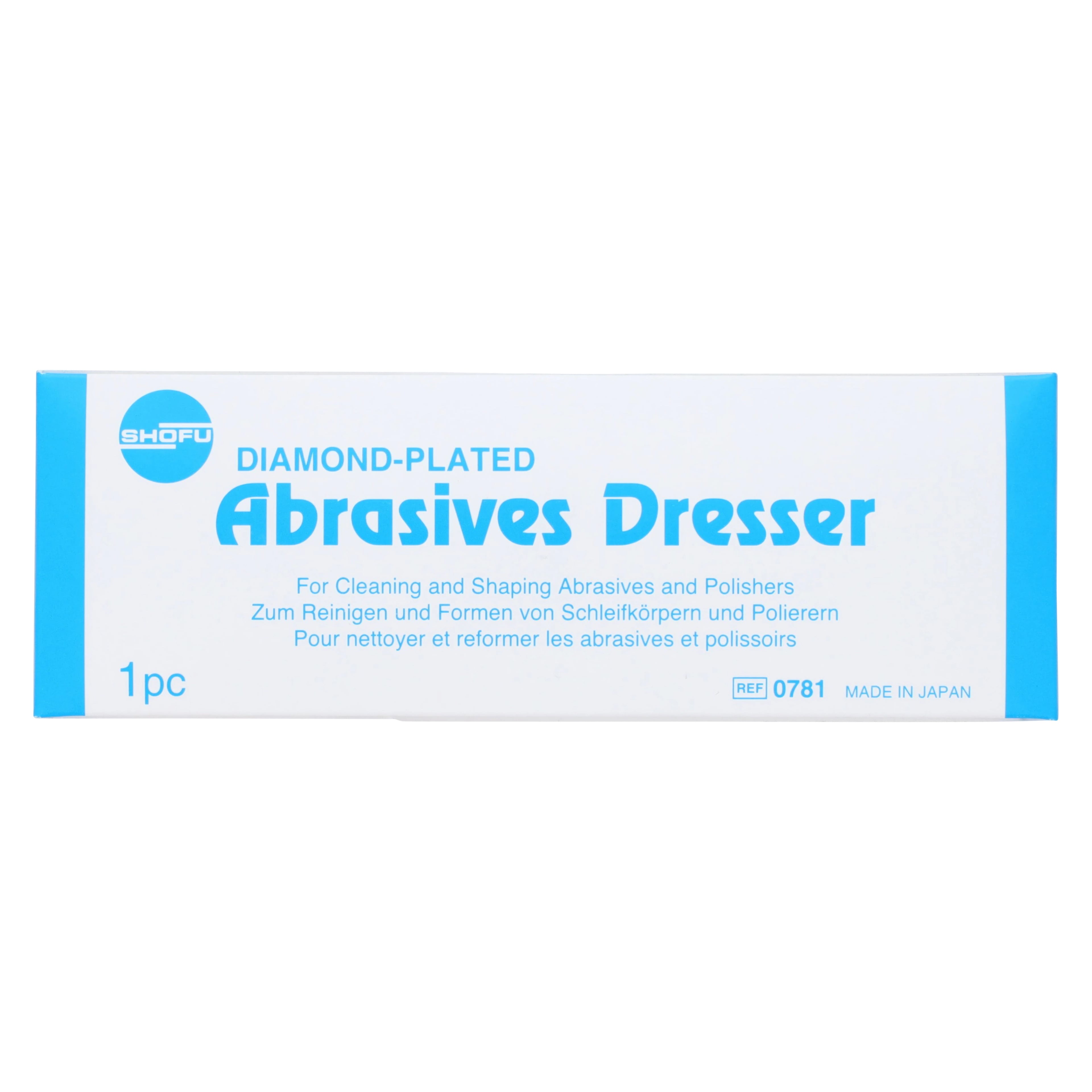 Shofu Abrasive Dresser, Diamond-Coated, Dressing Stone, #0781