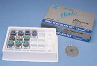 Vintage Halo Opal Porcelain Powder