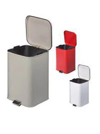 Brewer Step-On Waste Can, 32 qt