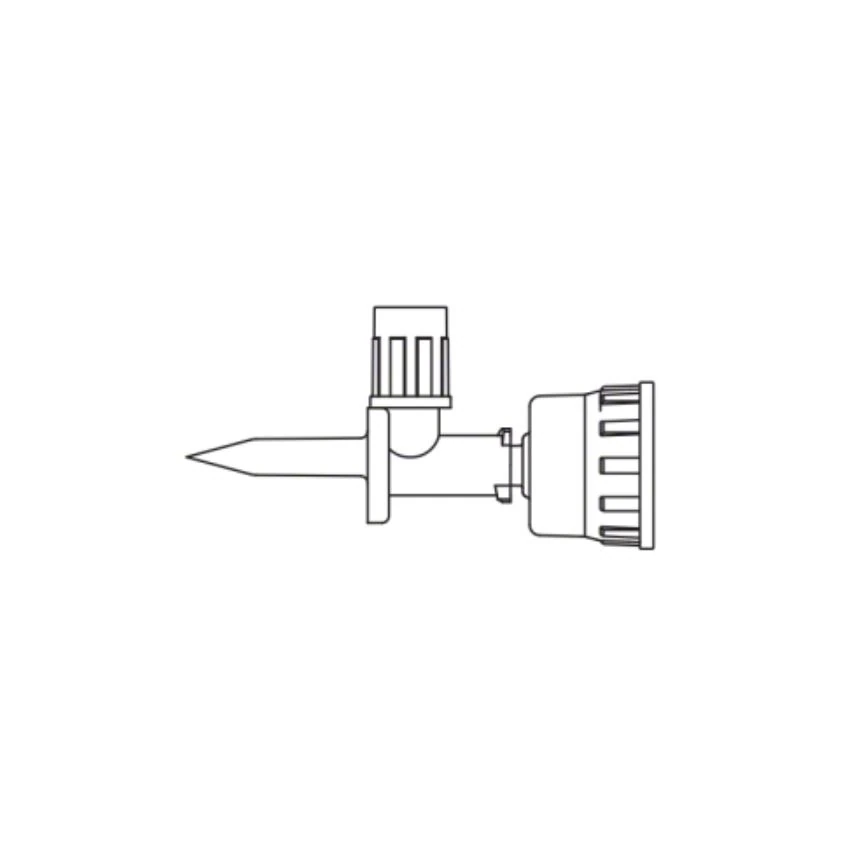 B. Braun Mini-Spike Dispensing Pin, Needleless, Bacterial Retentive Air Venting Filter, Luer Lock Connector, 1-Way Valve, Non-DEHP/Non-PVC, Sterile, 50/Case