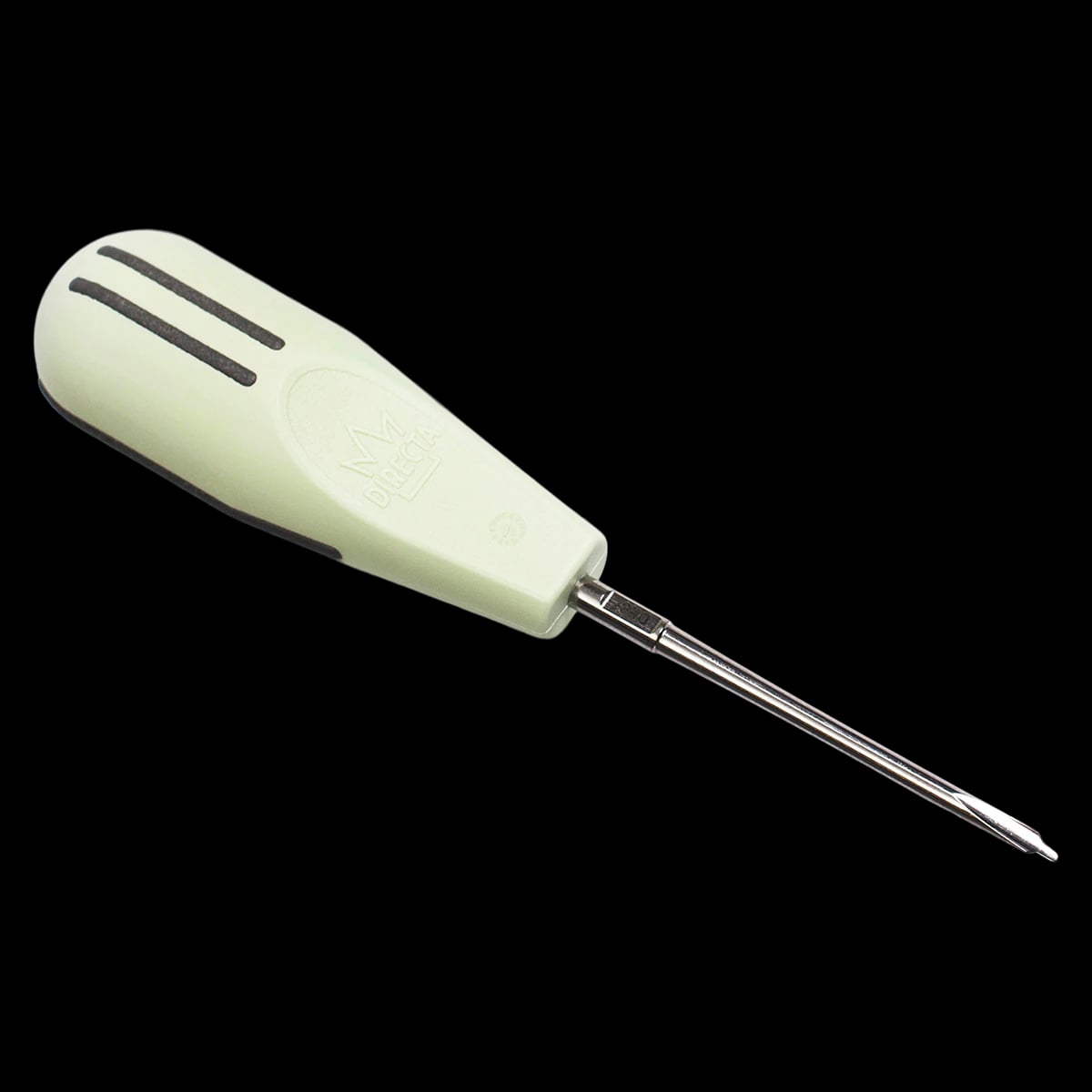Directa Luxator Dual Edge Periotome, 3mm/1.5mm Straight, Grey, with Fixus 1 Case, 1/Pk, 506356